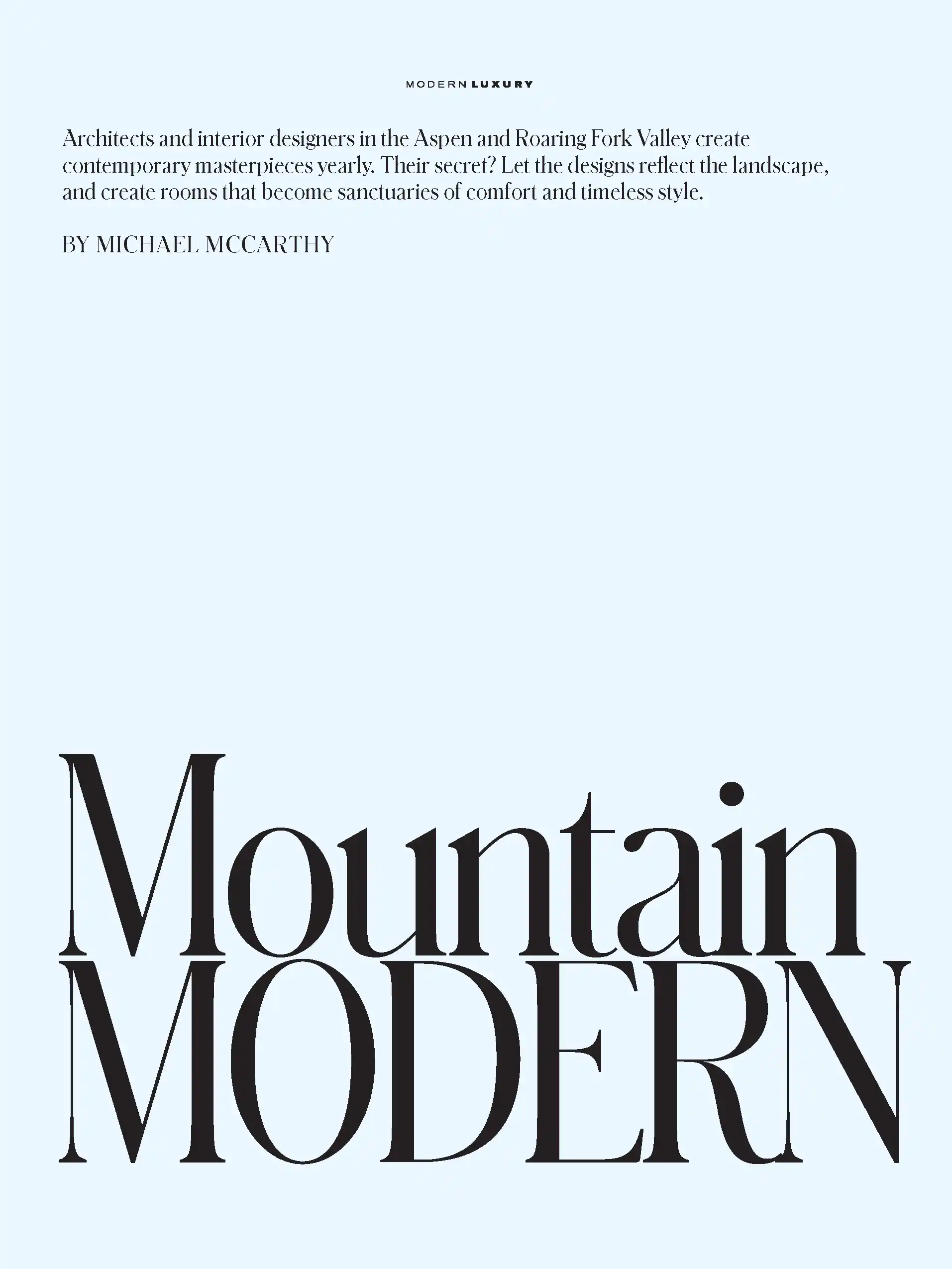 Ro_Rockett_Design_Modern_Luxury_01_Page_2 Modern Luxury Aspen Cover